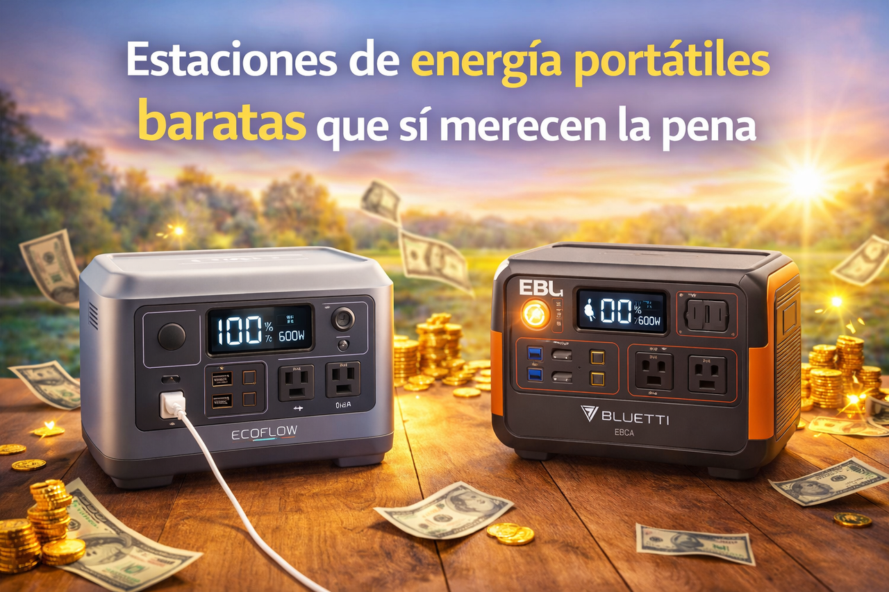 Estaciones de energía portátiles baratas
