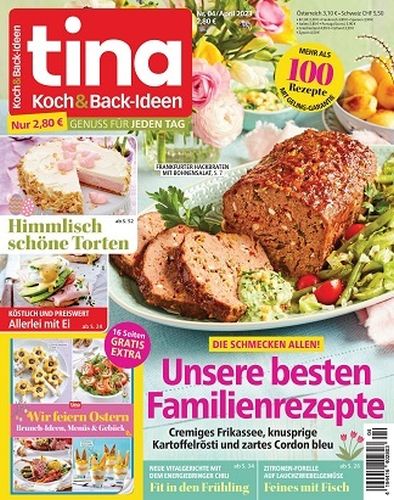 Tina Koch und Backideen Magazin No 04 April 2023
