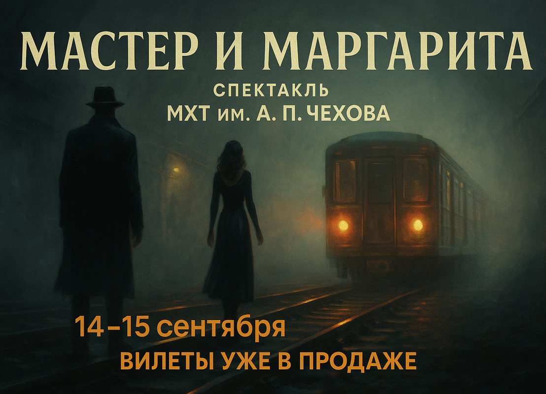 Спектакль Мастер и Маргарита МХАТ Чехова — места в зале