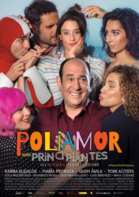 “POLIAMOR PARA PRINCIPIANTES”, DE FERNANDO COLOMO, ES EL MAYOR ESTRENO DEL VIERNES 21 DE MAYO CON 316 COPIAS