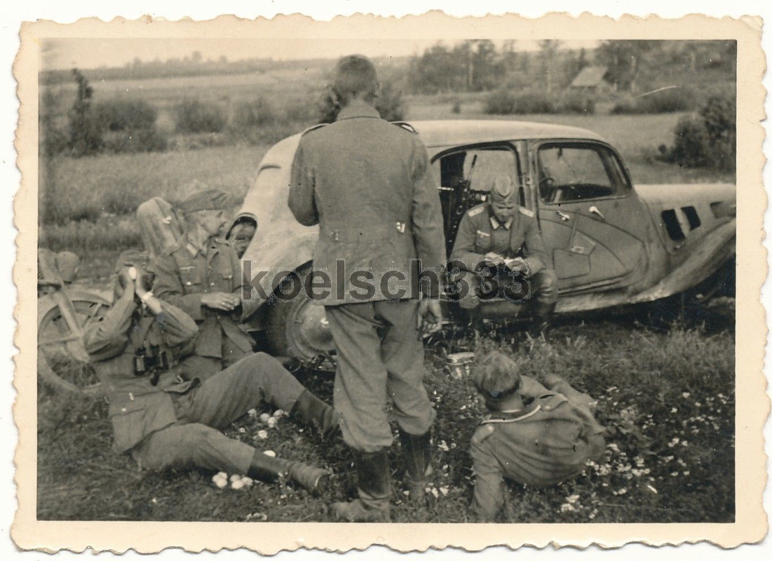 französischer Citroen PKW Wehrmacht Beute Kfz 12