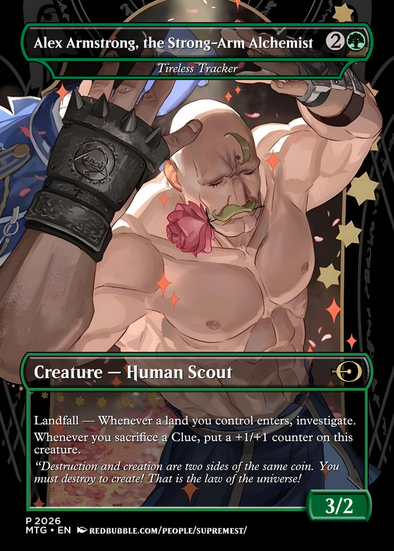 Tireless Tracker (Alex Armstrong the Strong Arm Alchemist)