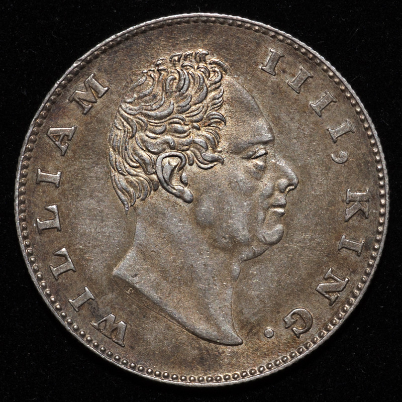 1 rupia India Británica (Compañía Británica de las Indias Orientales). Guillermo IV 1835. PAS6693