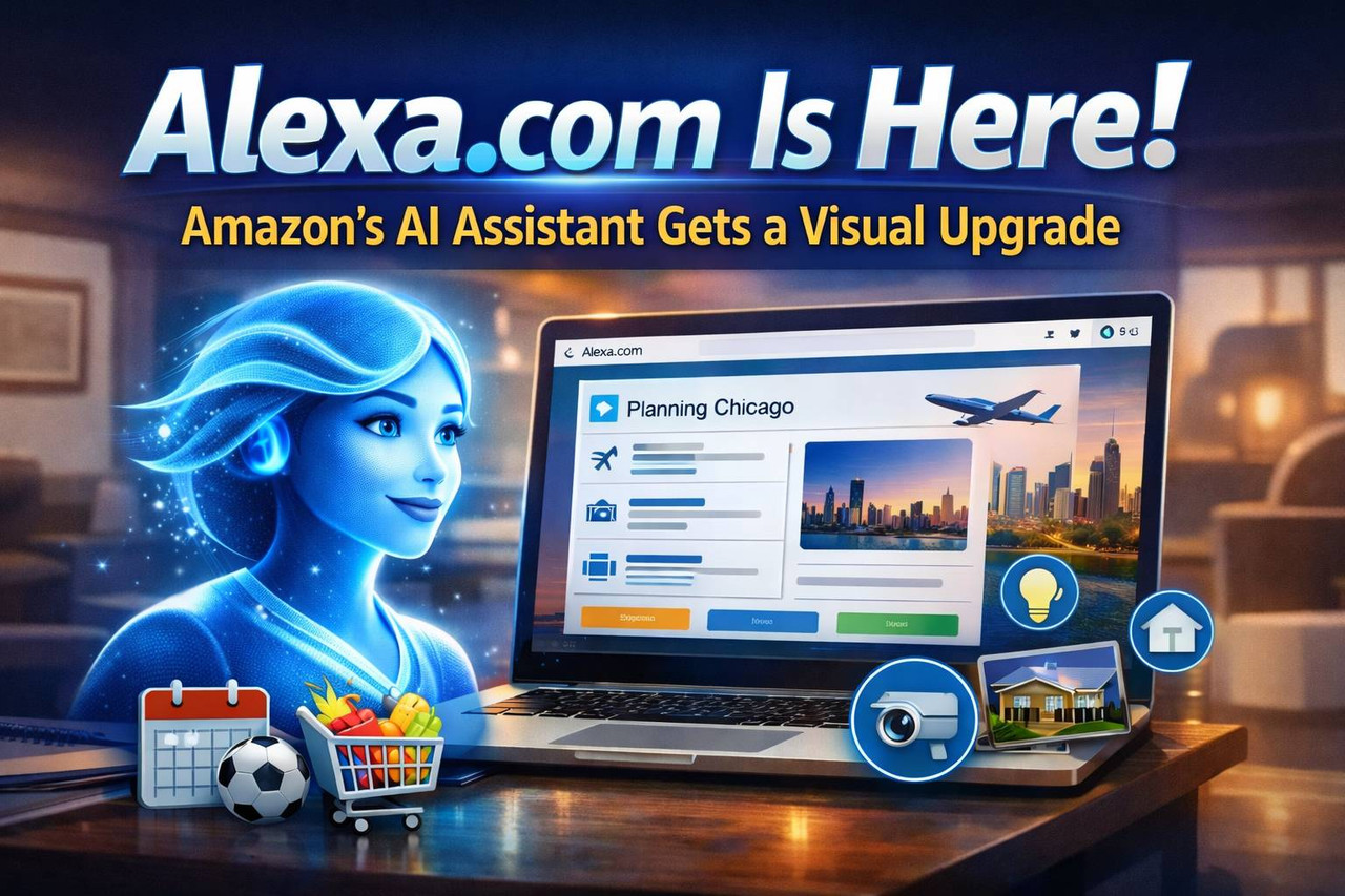 Alexa.com Is Here: Amazon's Voice Assistant Just Got a Visual Upgrade