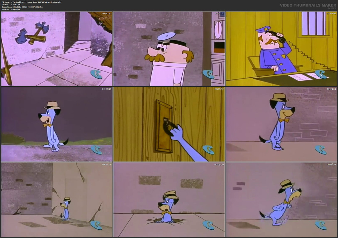 The Huckleberry Hound Show S03E03 Science Friction.mkv