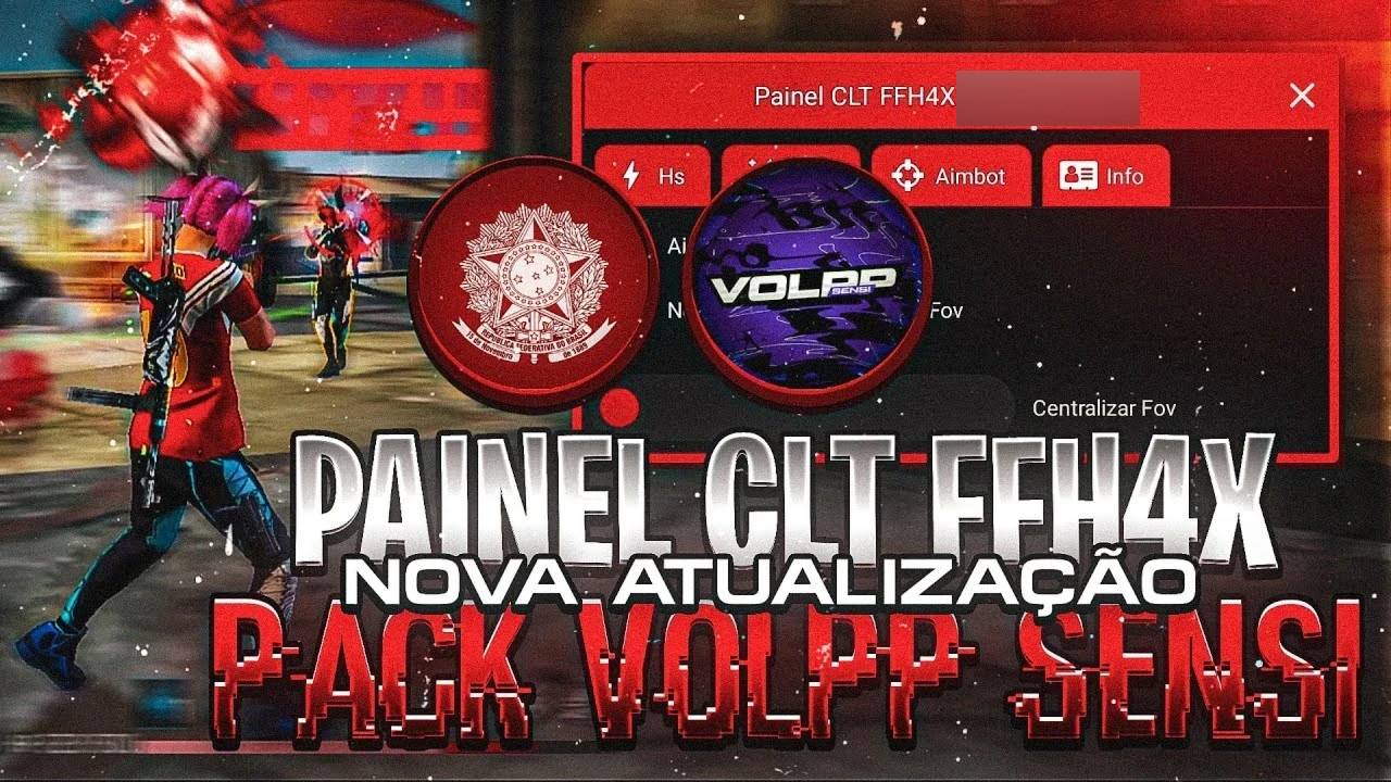 Painel CLT FFH4X APK mobile 