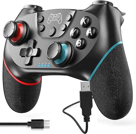 Amazon: KAMYSEN Pro Controller Inalámbrico Mando para Nintendo Switch y PC.