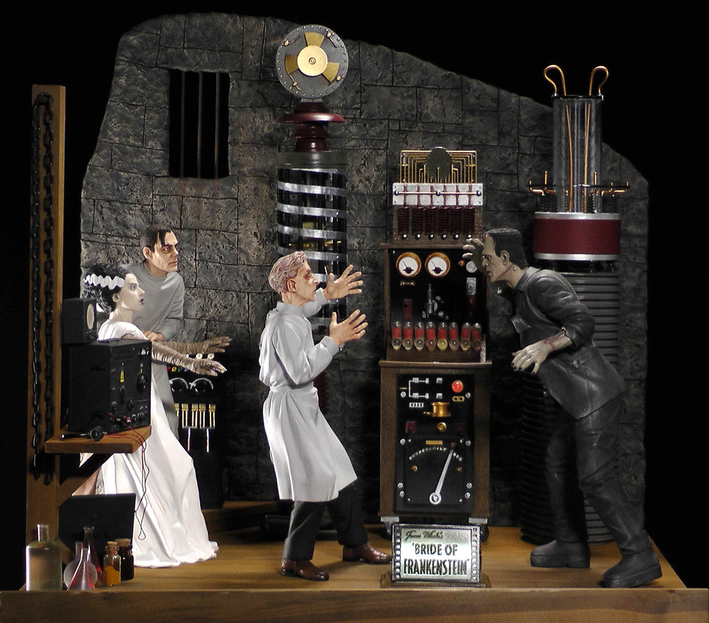 Bride Strickfaden diorama FS