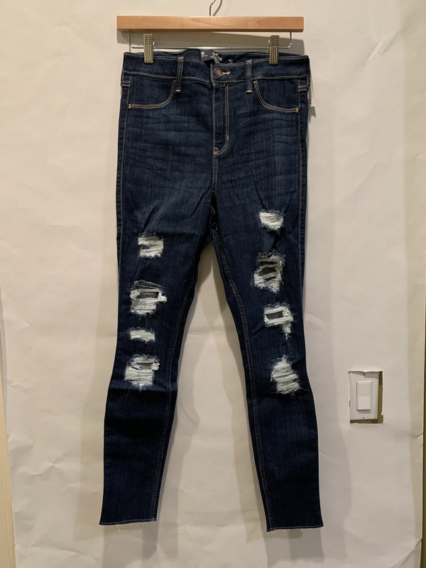 HOLLISTER CALIFORNIA CURVY HIGH RISE DENIM JEANS 29W 28L 9R | MDG Sales, LLC