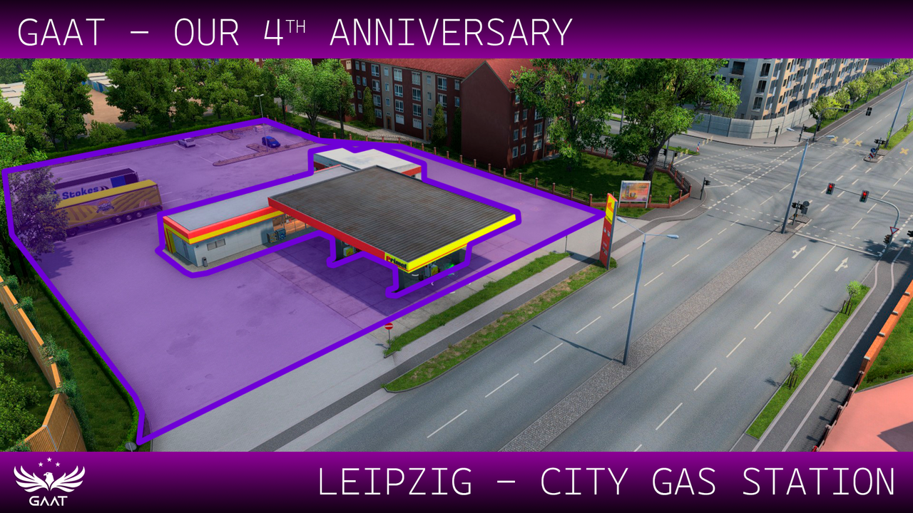 LEIPZIG - CITY GAS STATION
