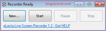 Merekam Layar Komputer dengan eLecta Live Screen Recorder