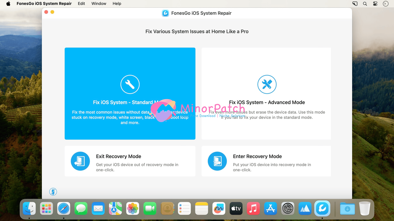 FonesGo iOS System Repair 3.3.0 Crack