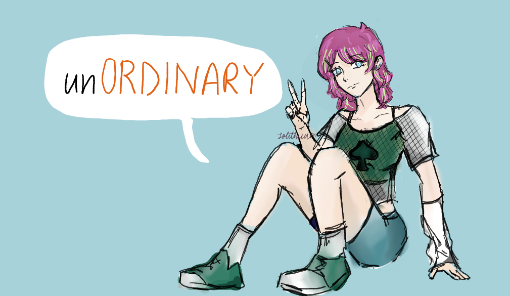 A fanart of Seraphina from unordinary