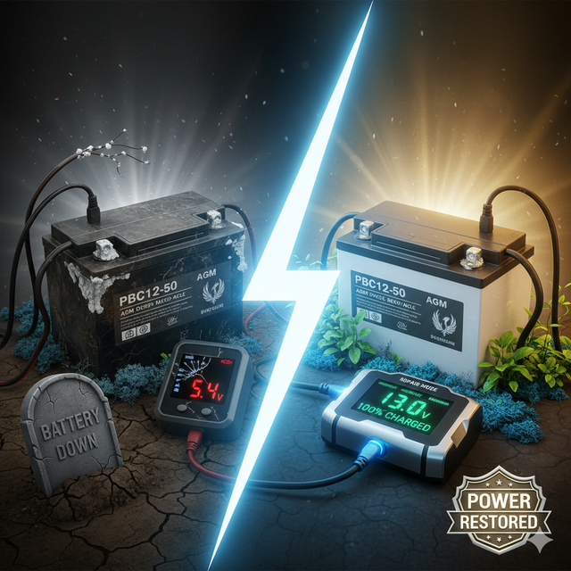 cmo revivir una batera muerta