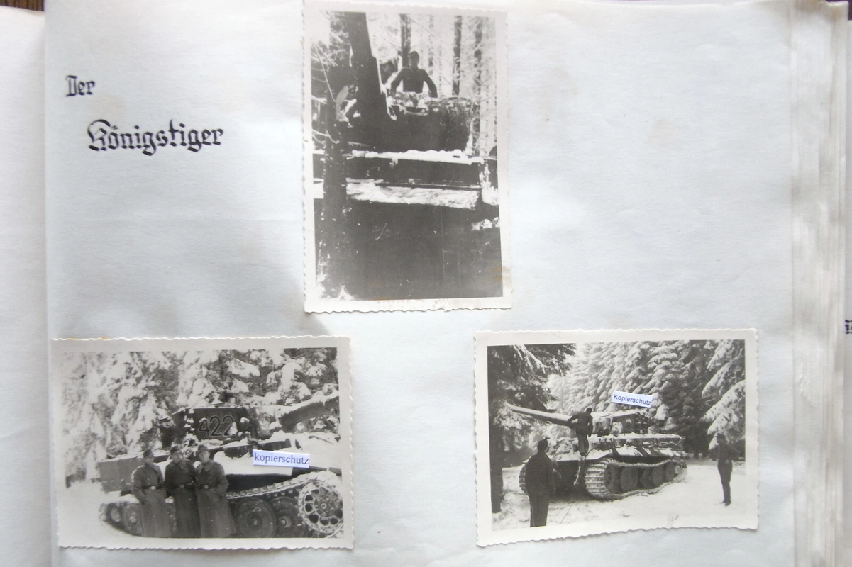 Ardennenoffensive , Königstiger , Oktober 1944 - Mai 1945