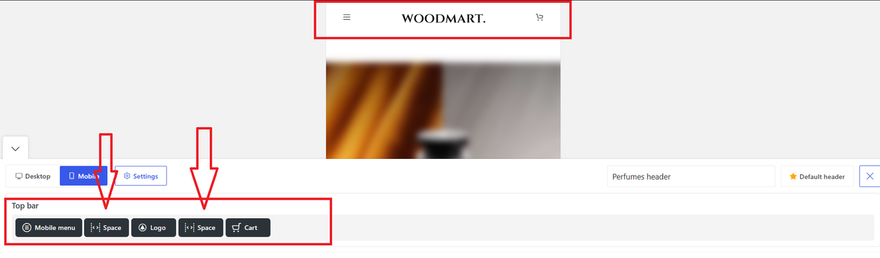 header builder