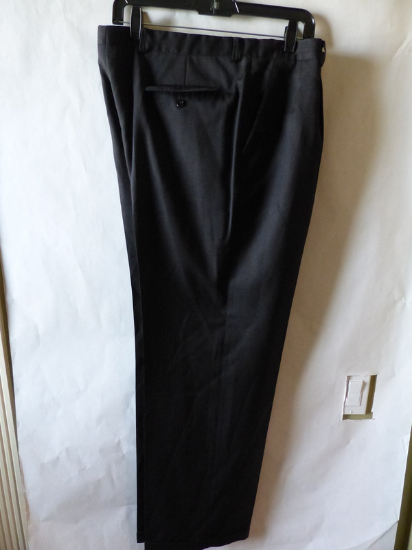 GENERIC MENS DRESS PANTS IN BLACK US MENS SIZE 48 ITALIAN 58 DROP 6