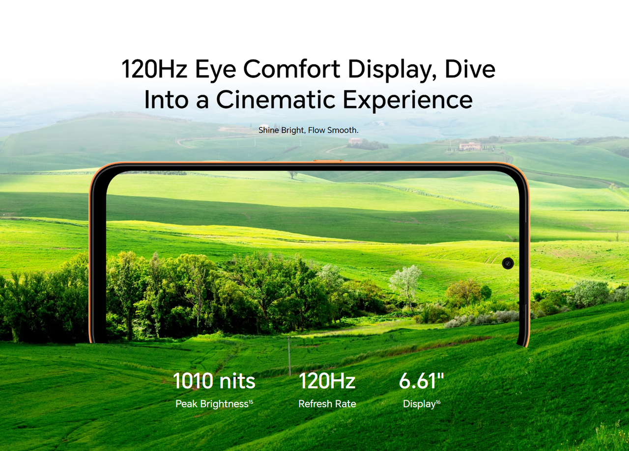 120Hz Eye Comfort Display