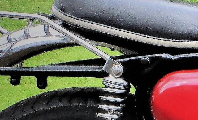 N15CS rear mudguard & support