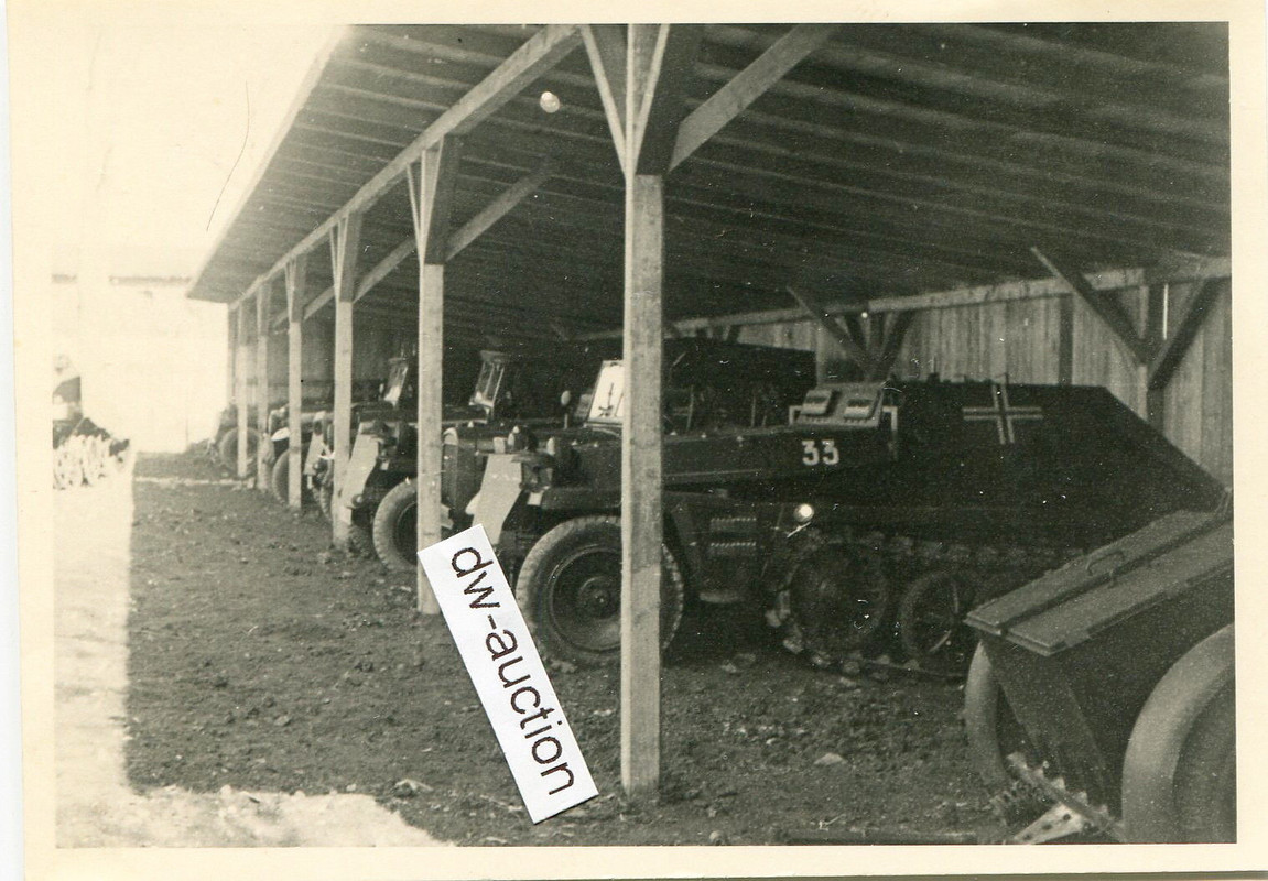 Sturmgeschütz Abt. , Munitionsschlepper SdKfz in
