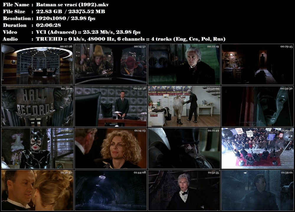 Re: Batman se vrací / Batman Returns (1992)