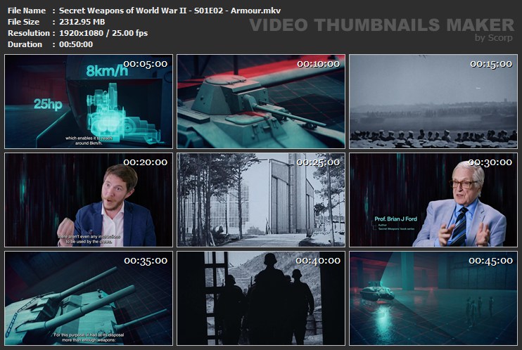 Secret Weapons of World War II - S01E02 - Armour.mkv