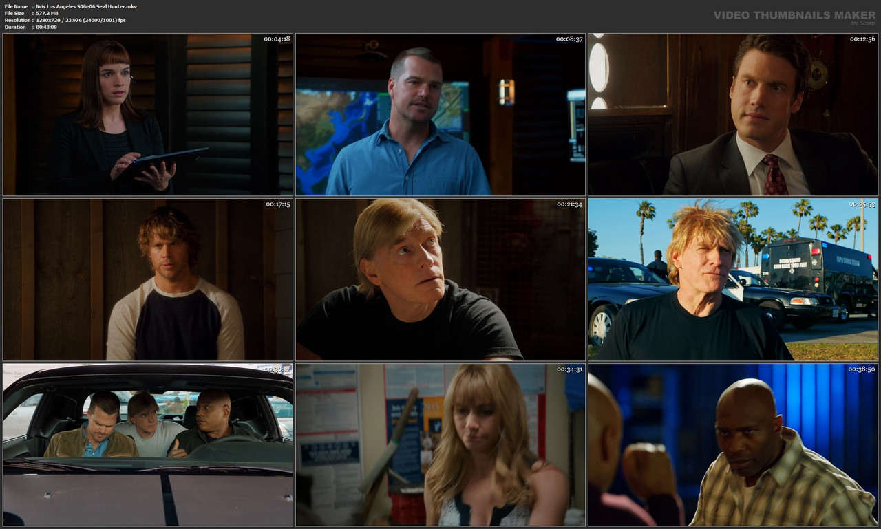 Ncis Los Angeles S06e06 Seal Hunter.mkv