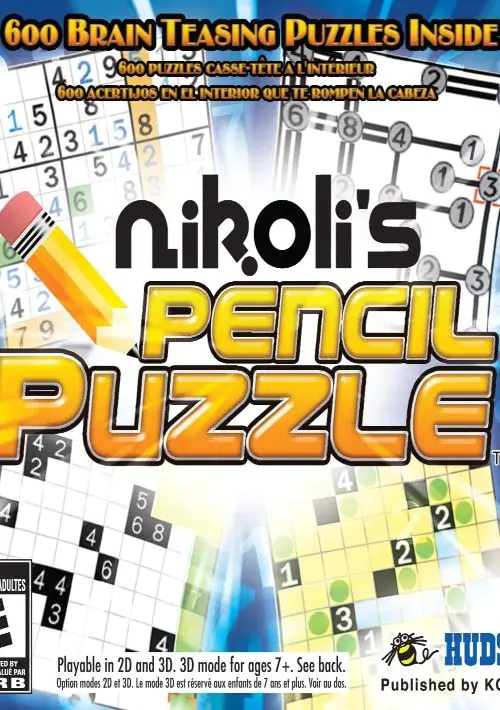 Nikoli's Pencil Puzzle