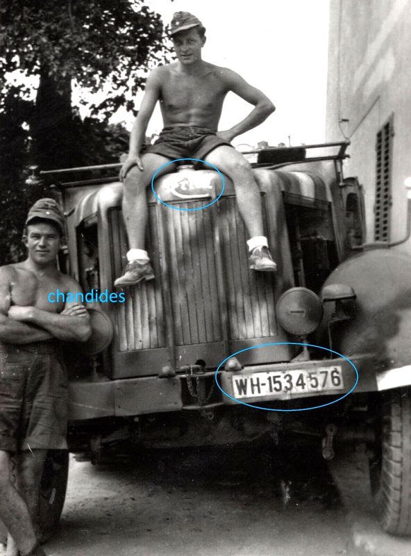 12 to (ton) zugmaschine HALBKETTE , Sudfront FRANKREICH , France , 43-44, CAMO