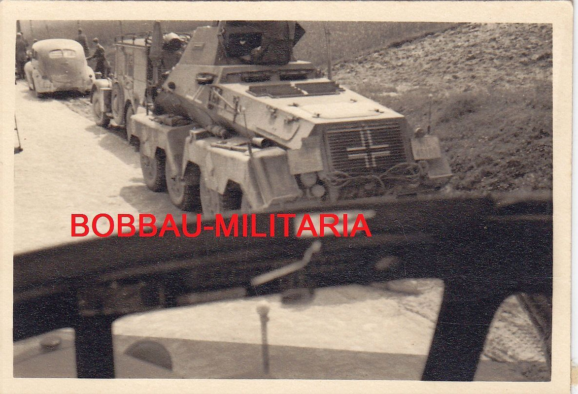 Russland Charkow Sd.Kfz 8-Rad Panzerspähwagen Vo