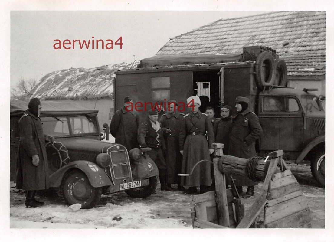 Russ. Offizier Kübelwagen Mercedes 170 VK Kuban Kaukasus Ostfront