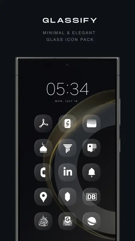 Download Glassify Icon Pack APK