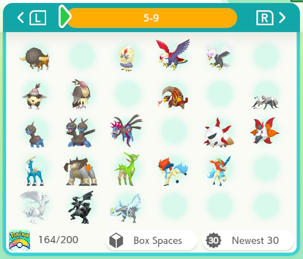 Harmony Friends' living dex, page 5-9