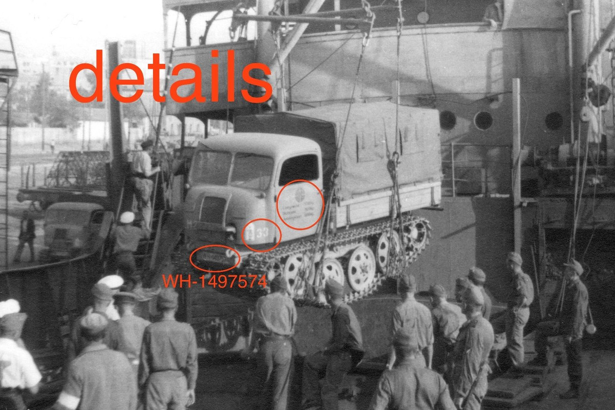 RAUPENSCHLEPPER OST RSO Greece Griechenland Pirä