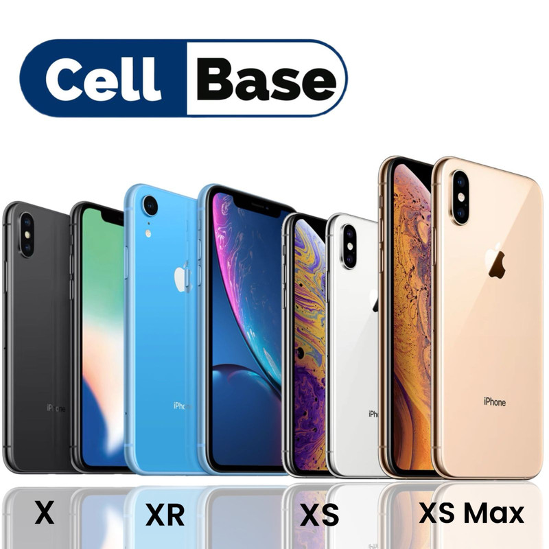 Apple Iphone Comparison Between Iphone Xs And Xs Max X Max Vs