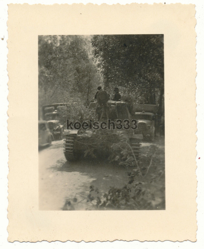 Foto Panzer Selbstfahrlafette IV A  Dicker Max  Panzerjäger Stur