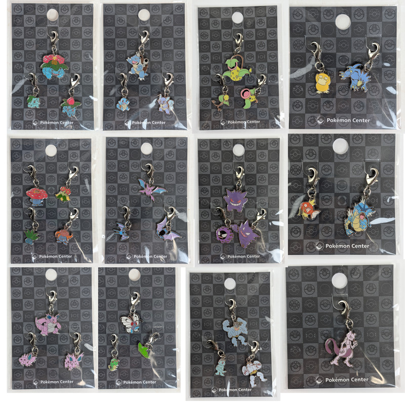 Pokémon Metal Keychain Accessories
