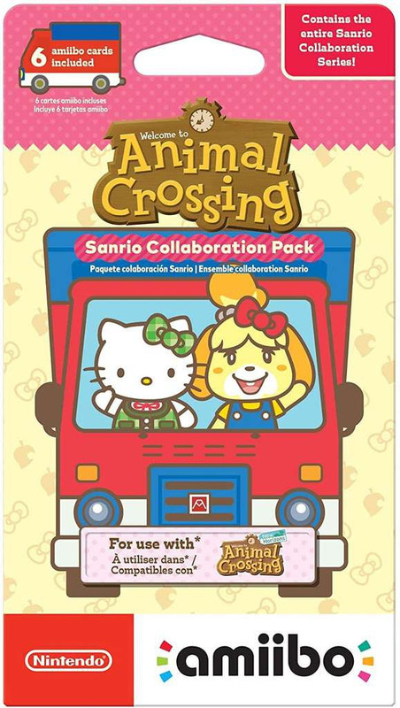 Amazon: amiibo card - Animal Crossing Sanrio pack - nintendo switch 
