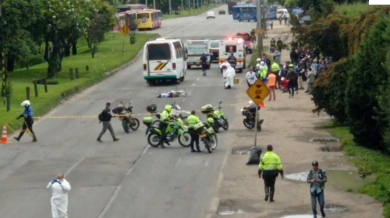 Colombia: Conductor arrolla a seis personas, murió un abuelito