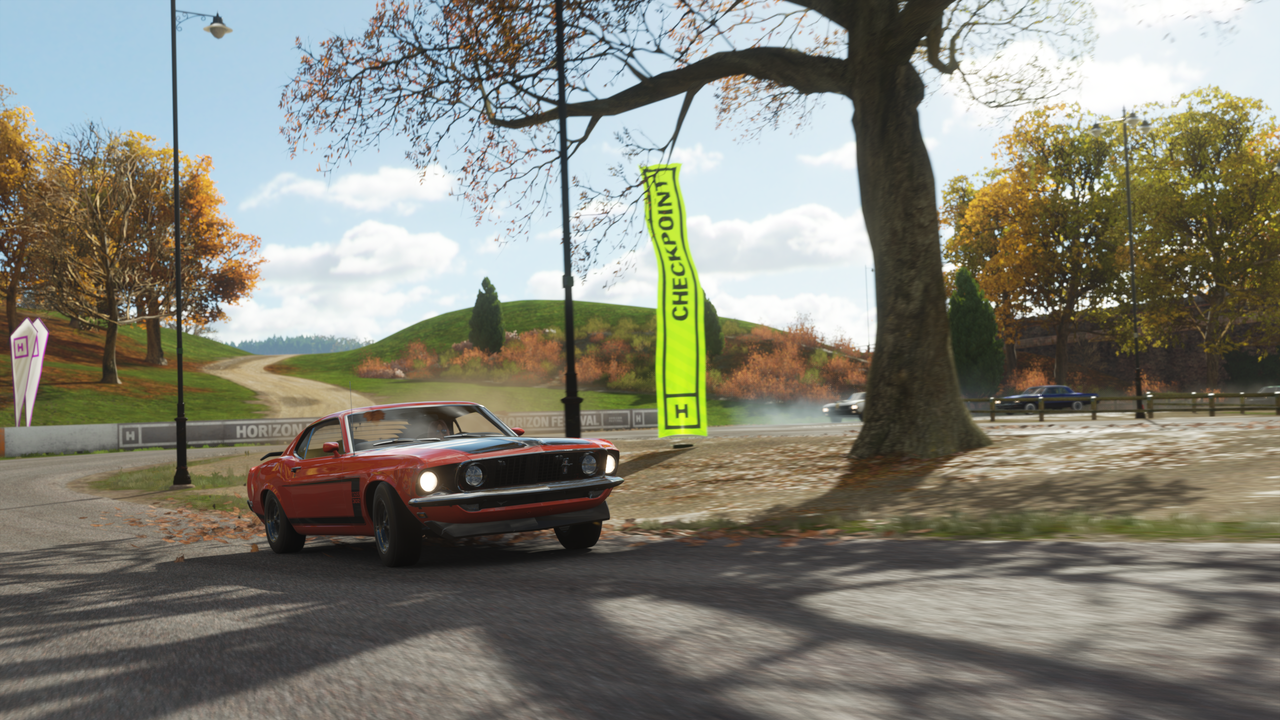 Ford Mustang race drift