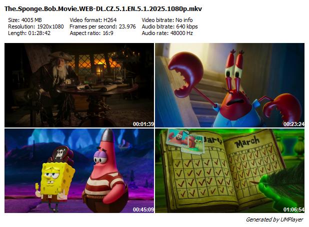 SpongeBob: Pirátské dobrodružství / The SpongeBob...(2025)