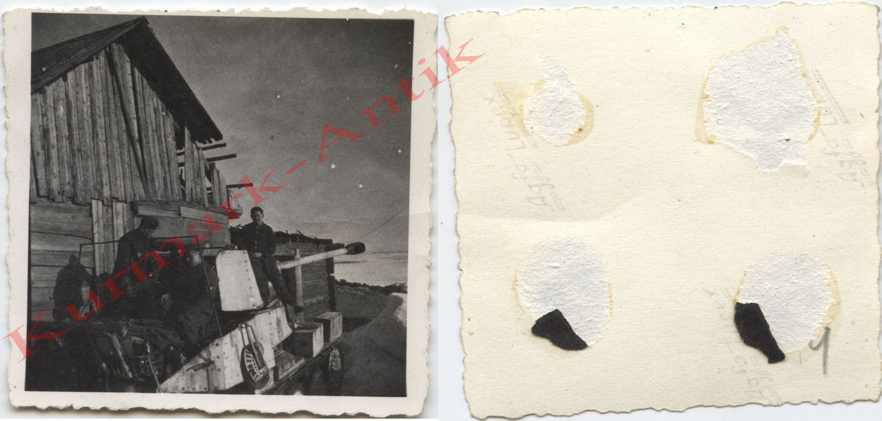 Foto Wehrmacht Russland Panzer Jäger PAK Marder 