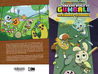 The Amazing World of Gumball OGN v04 - Scrimmage Scramble (2018)