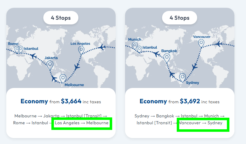 Turkish Airlines Economy RTW Airfare - Billete de vuelta al mundo. - Foro Aviones, Aeropuertos y Aerolíneas