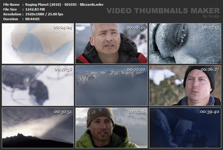 Raging Planet (2010) - S01E05 - Blizzards.mkv