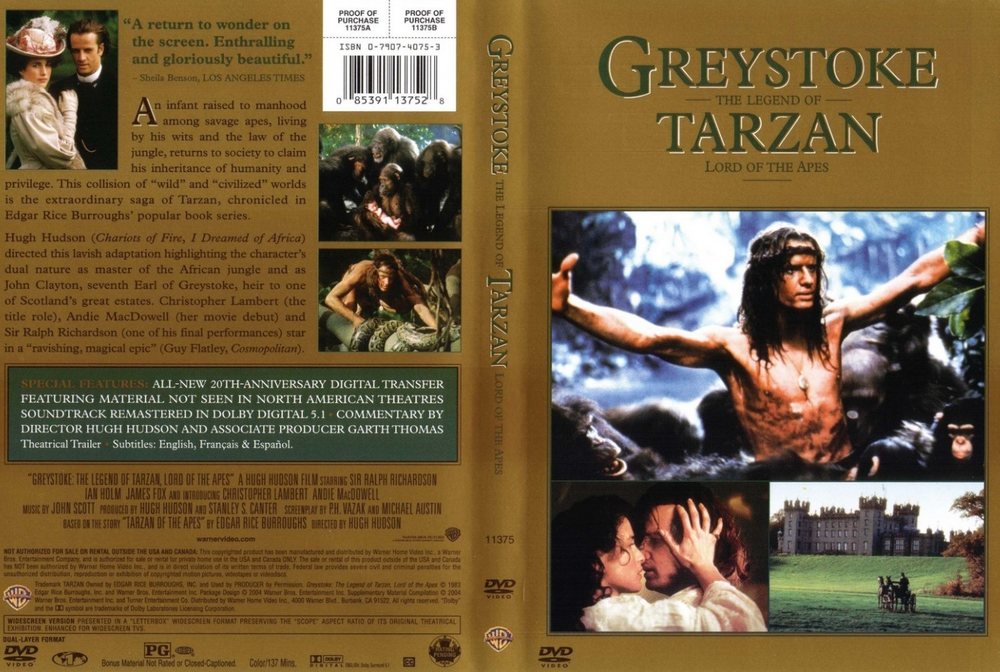 Re: Tarzan / Greystoke: The Legend of Tarzan..(1984)