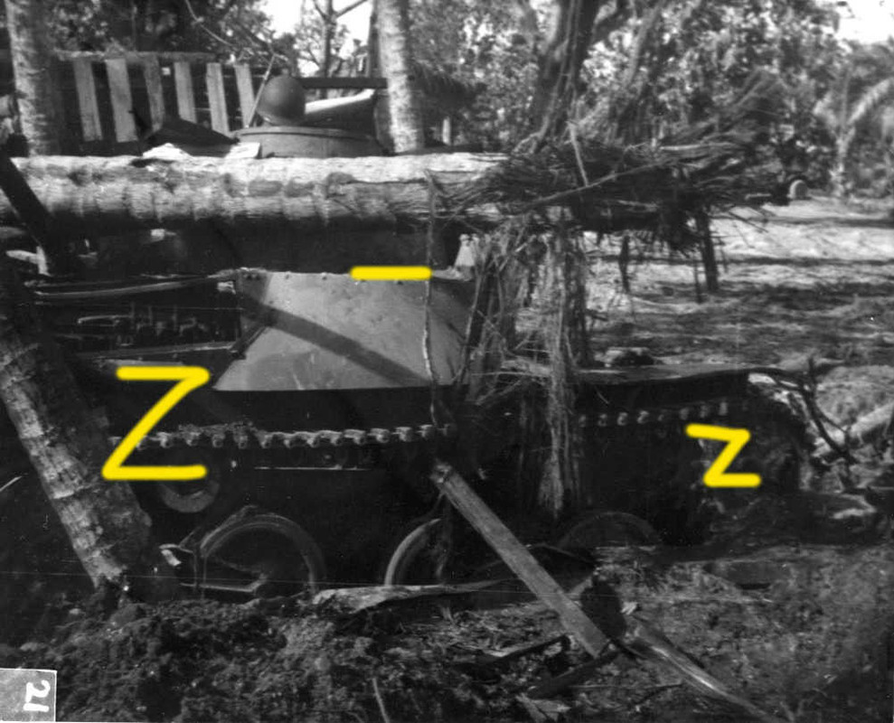 Imperial Japanese Navy (IJN) tank Ha-Go, Makin A