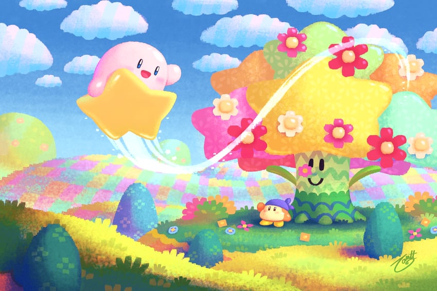 kirby-bandana-waddle-dee-and-flowery-woo