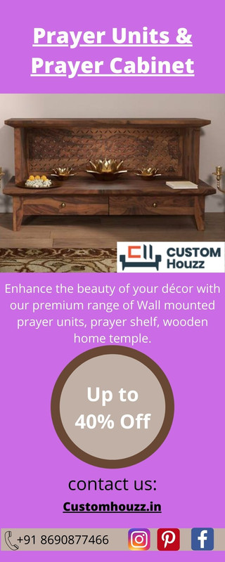 Prayer Units from customhouzz