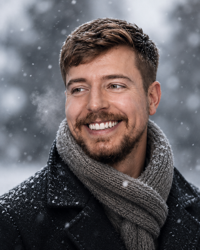 Result of: Snowfall Hush: Winter Portrait